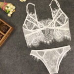 Eyelash Lace Open Cut Bra Set by My Secret Drawer® mysecretdrawer.co.uk 52