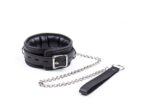 Restrain Faux Leather Black Collar and Leash by My Secret Drawer® mysecretdrawer.co.uk 12