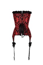 Satin Corset with Garter by My Secret Drawer® mysecretdrawer.co.uk 42
