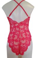 Scalloped Lace Decolletage Bodysuit by My Secret Drawer® mysecretdrawer.co.uk 86