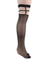 Black Fence Net Stocking by My Secret Drawer® mysecretdrawer.co.uk 13