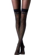 Jacquard Bow Tie Stockings by My Secret Drawer® mysecretdrawer.co.uk 13