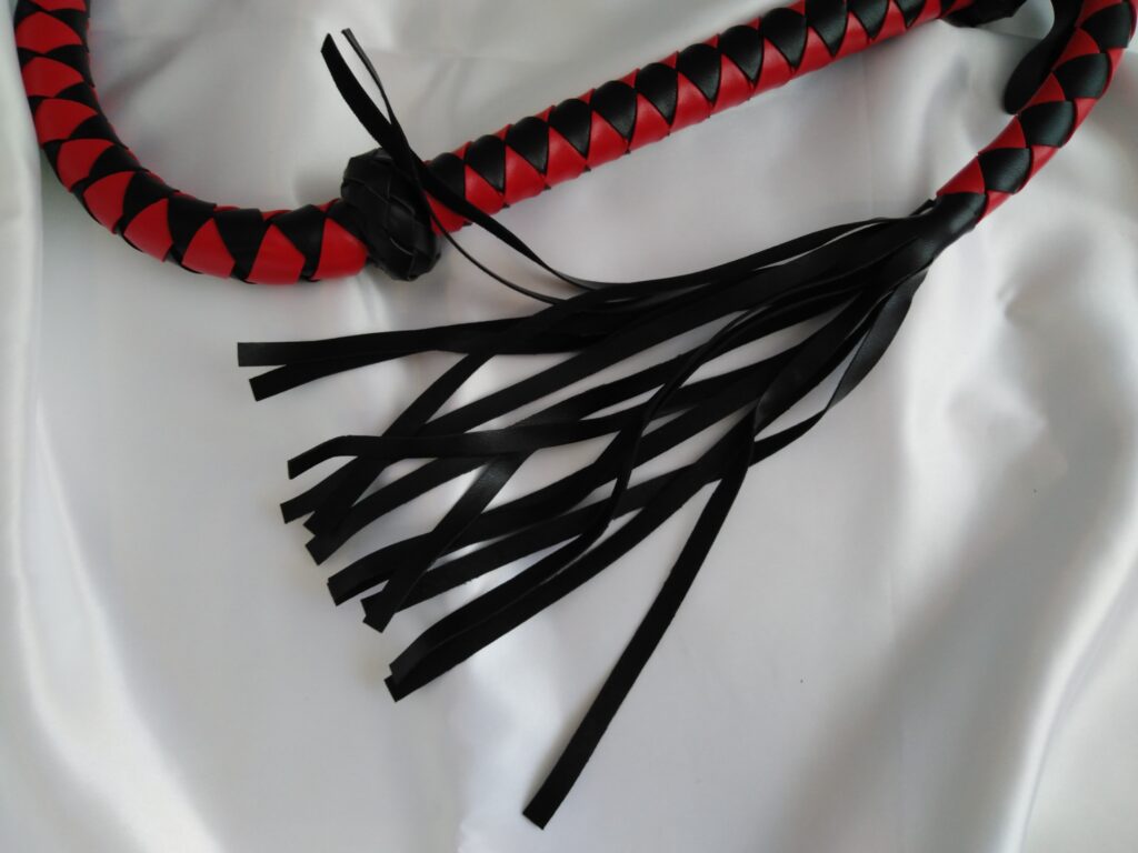 Leather BDSM Flogger Whip by My Secret Drawer® mysecretdrawer.co.uk 24