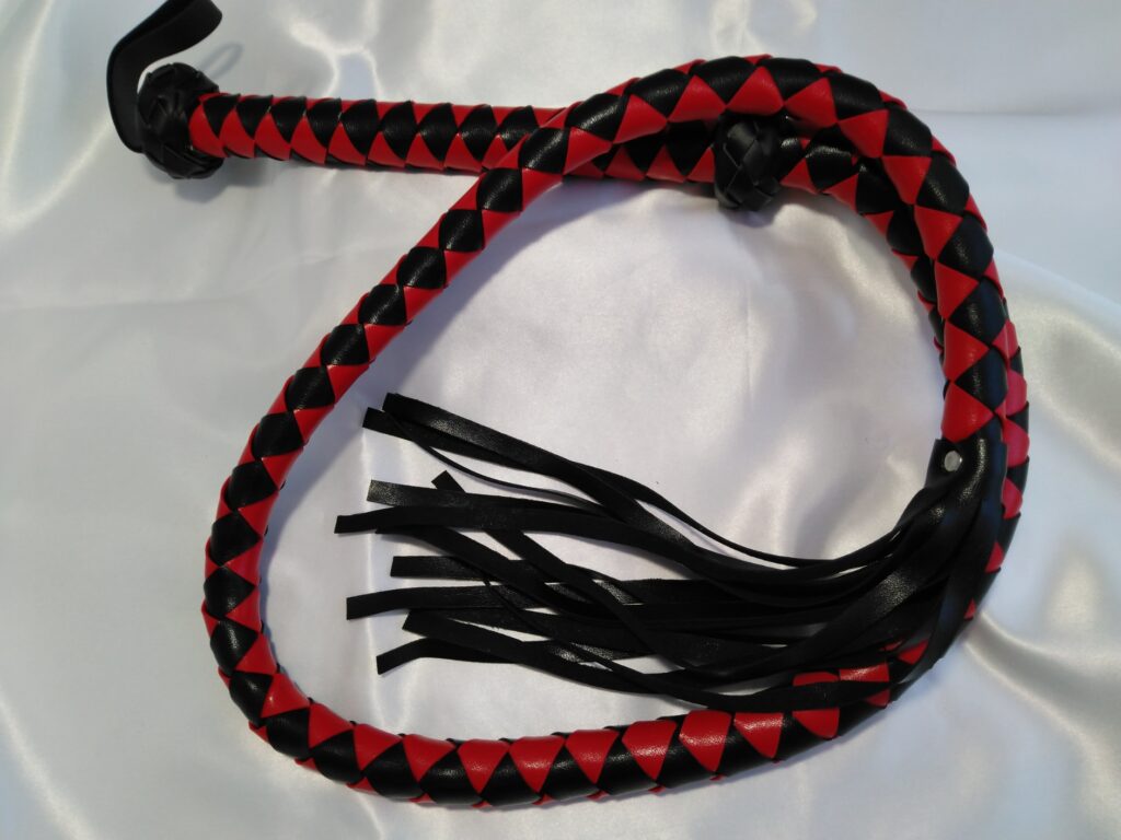 Leather BDSM Flogger Whip by My Secret Drawer® mysecretdrawer.co.uk 23