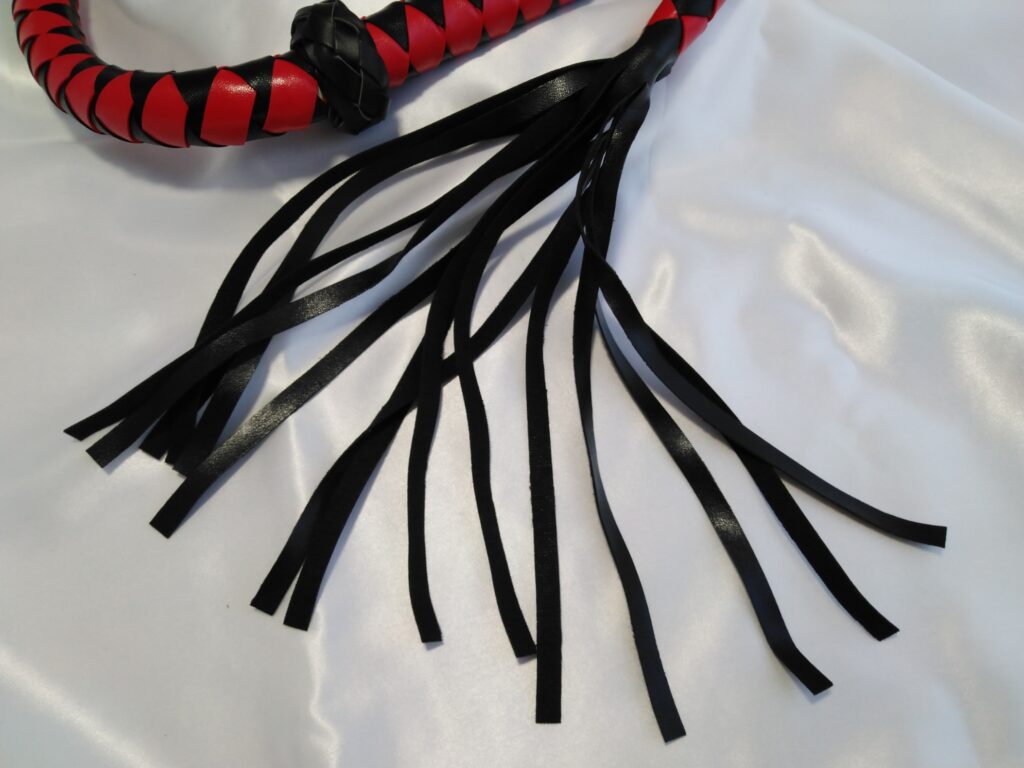 Leather BDSM Flogger Whip by My Secret Drawer® mysecretdrawer.co.uk 21