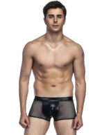 Men’s Sheer Brief with Leather-look Pouch – 2 pack by My Secret Drawer® mysecretdrawer.co.uk 30