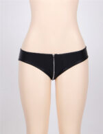 Leatherette Zipper Knicker by My Secret Drawer® mysecretdrawer.co.uk 36
