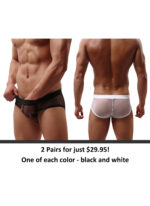 Men’s Hot Mesh Briefs – 2pack by My Secret Drawer® mysecretdrawer.co.uk 33