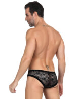 Men’s Lace Pattern Briefs – 2 pack by My Secret Drawer® mysecretdrawer.co.uk 25