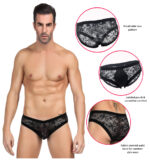 Men’s Lace Pattern Briefs – 2 pack by My Secret Drawer® mysecretdrawer.co.uk 24
