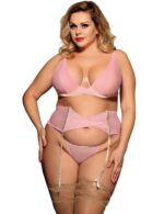 Chiffon and Satin Three Piece Bra Set by My Secret Drawer® mysecretdrawer.co.uk 29