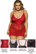 Elegant Flower Lace Sexy Camisole Babydoll by My Secret Drawer® mysecretdrawer.co.uk 52