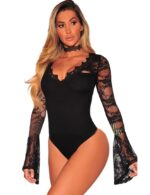 Eyelash Lace Horn Sleeve Teddy by My Secret Drawer® mysecretdrawer.co.uk 29