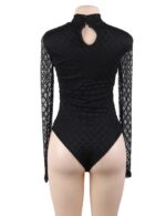 Diamond Long Sleeve Bodysuit by My Secret Drawer® mysecretdrawer.co.uk 26