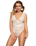 Deluxe Scalloped Lace and Satin Teddy by My Secret Drawer® mysecretdrawer.co.uk 37
