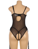 Confession Lace and Leatherette Underwire Teddy by My Secret Drawer® mysecretdrawer.co.uk 36