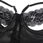 Confession Lace and Leatherette Underwire Teddy by My Secret Drawer® mysecretdrawer.co.uk 39