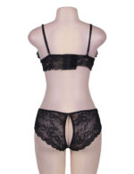 Lace Booty Short and Bra Set with Seductive Feminine Cut by My Secret Drawer® mysecretdrawer.co.uk 34