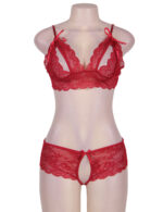 Lace Booty Short and Bra Set with Seductive Feminine Cut by My Secret Drawer® mysecretdrawer.co.uk 31